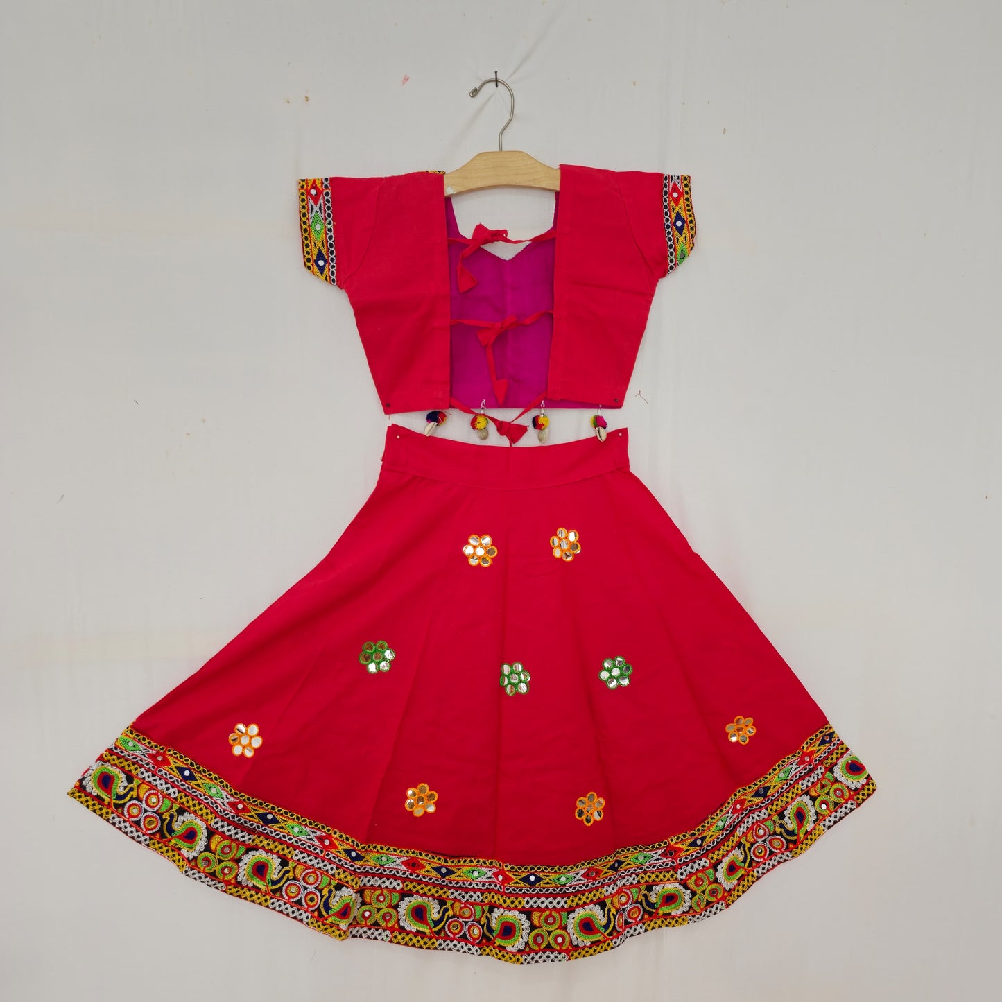 Girls - Full Work With Kavdi Flower Latkan Chaniya Choli