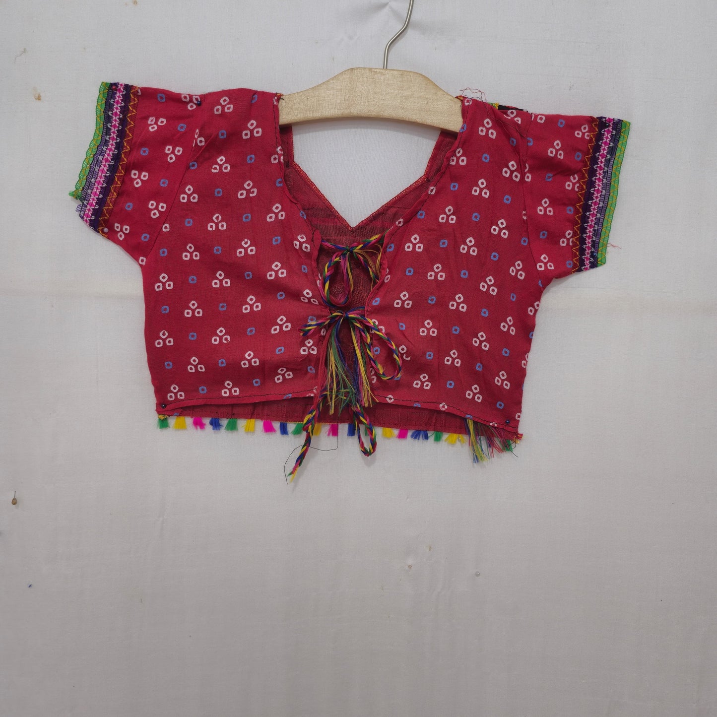Girls - 3 Dot Bandhani Multicolor Chaniya Choli