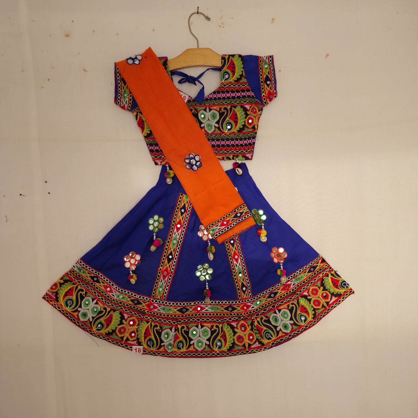 Girls - Full Work With Kavdi Flower Latkan Chaniya Choli