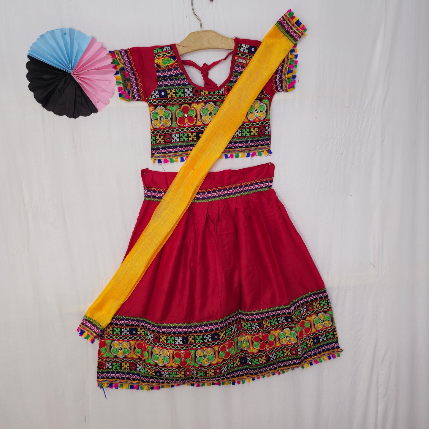 Girls - Plain Sleeve Chaniya Choli