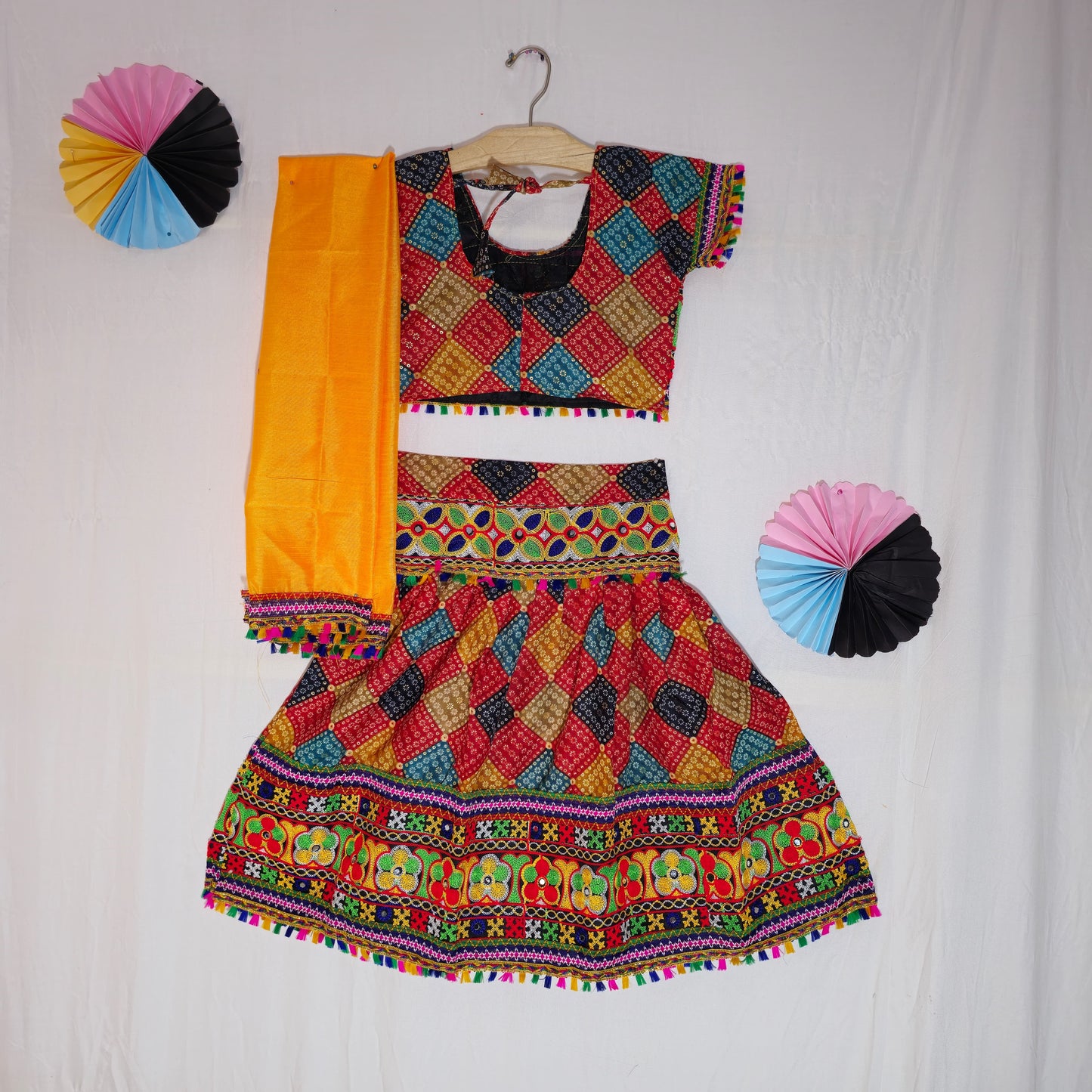Girls - Capsule Print Chaniya Choli