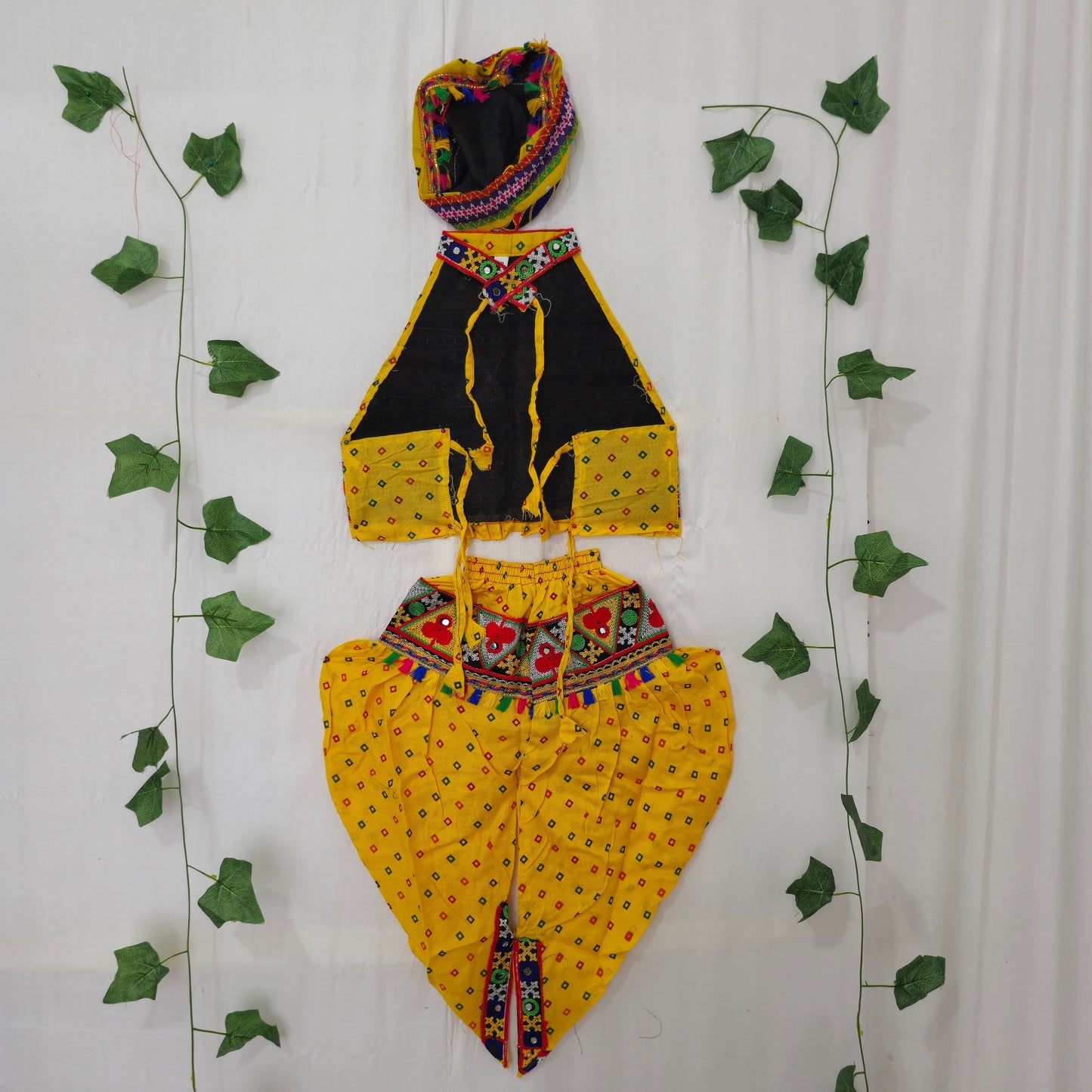 Girls - Single Dot Bandhani Dhoti