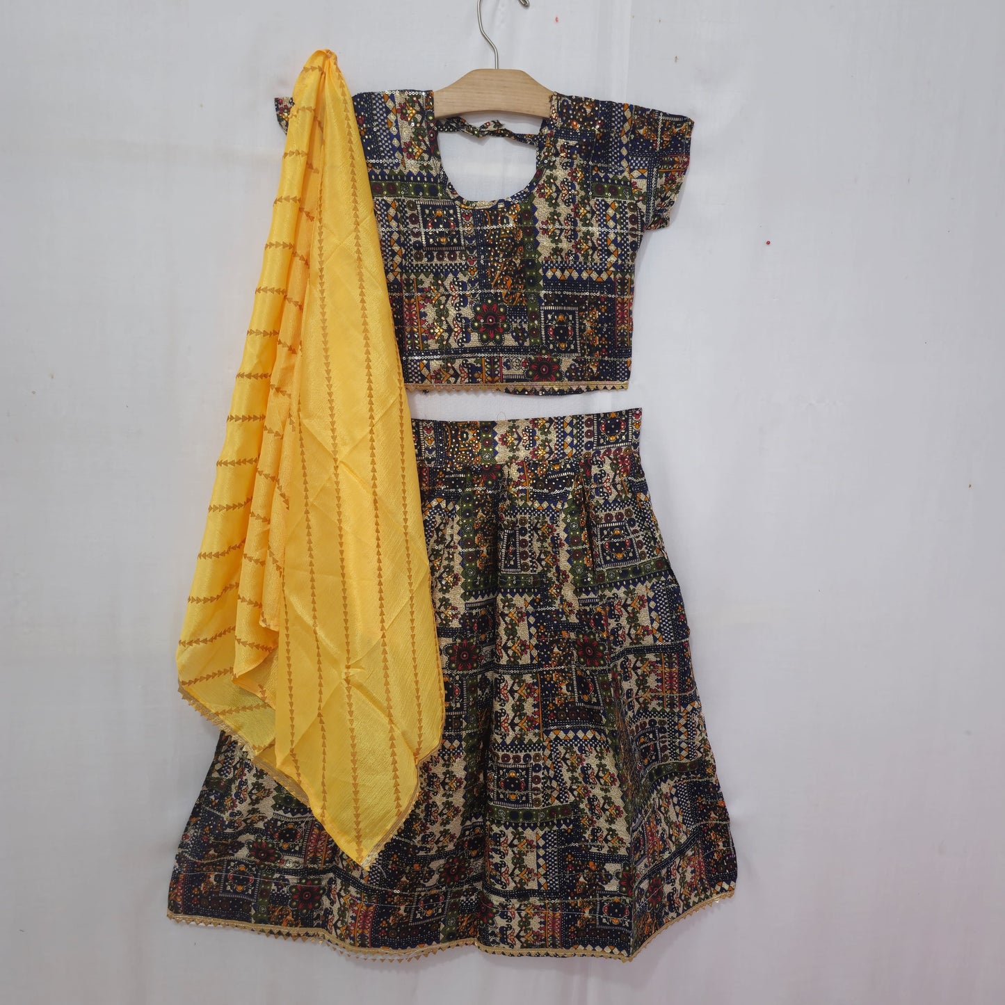 Girls - Printed Sequence Lahenga