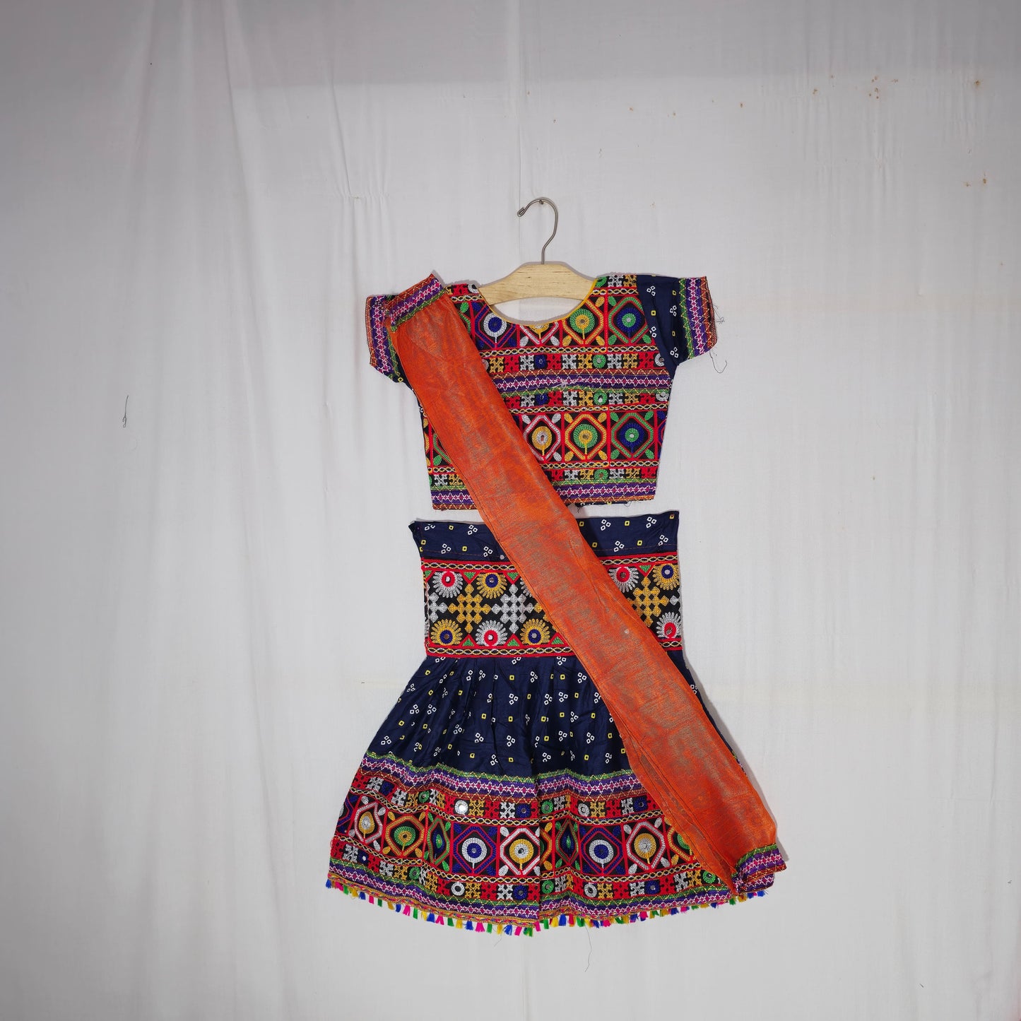 Girls - 3 Dot Bandhani Chaniya Choli