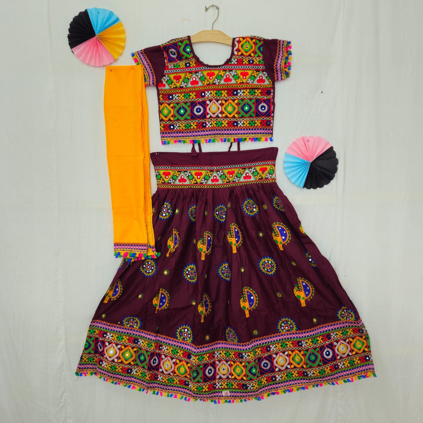 Girls - Peacock Work Chaniya Choli