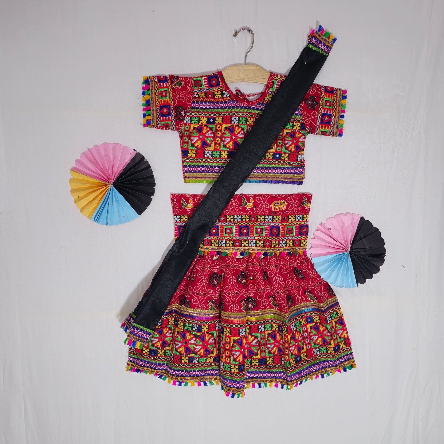 Girls - Stone Bandhani Patola Chaniya Choli