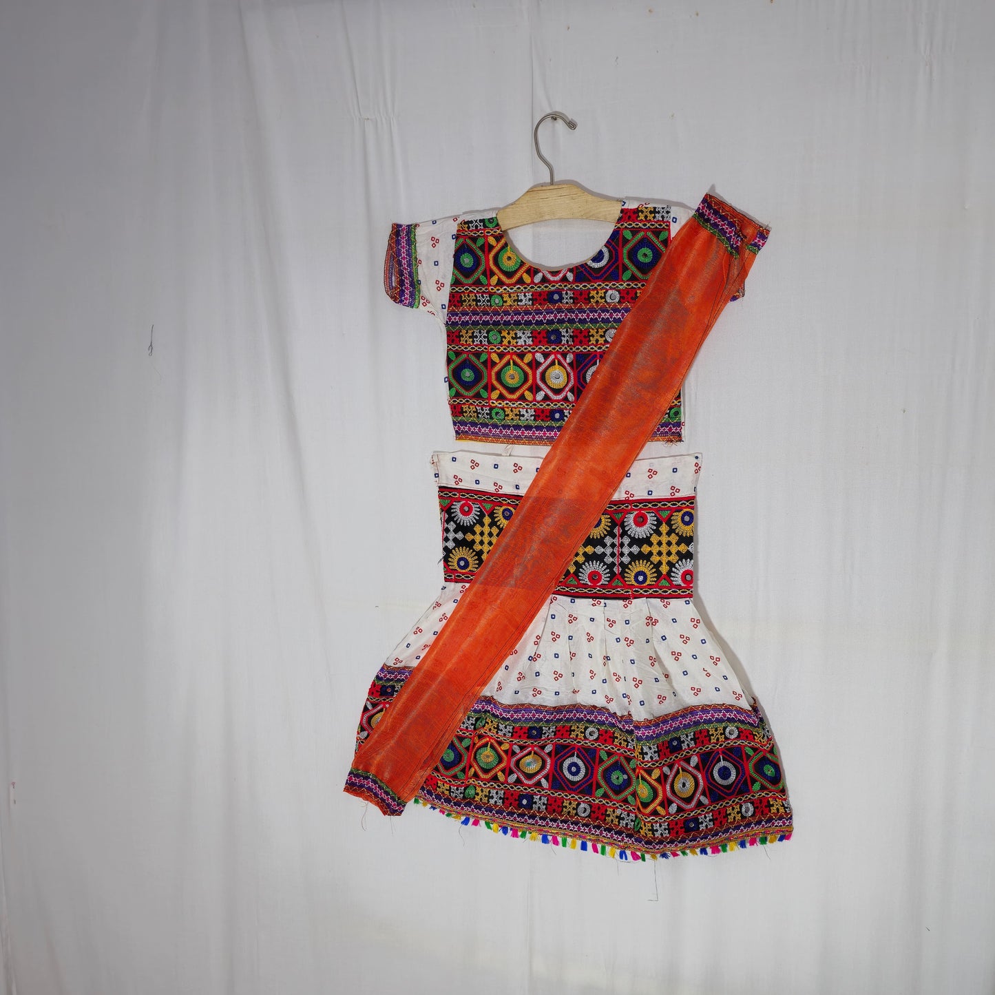Girls - 3 Dot Bandhani Chaniya Choli