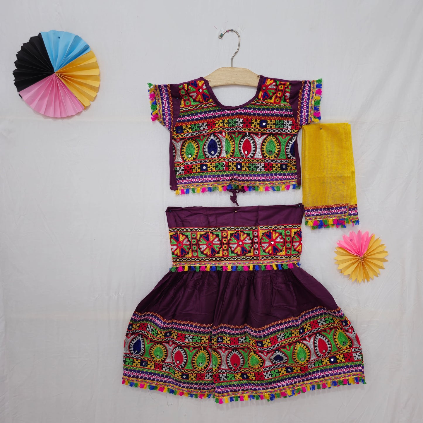 Girls - Plain Chaniya Choli