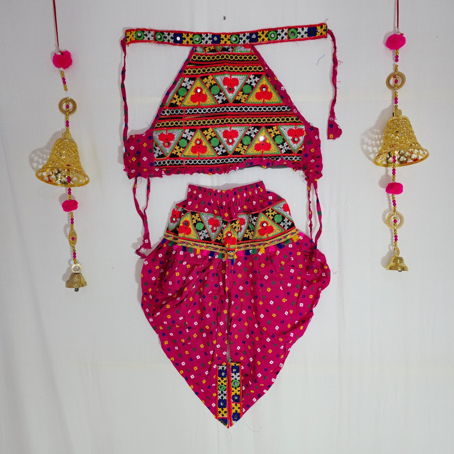 Girls - Single Dot Bandhani Dhoti