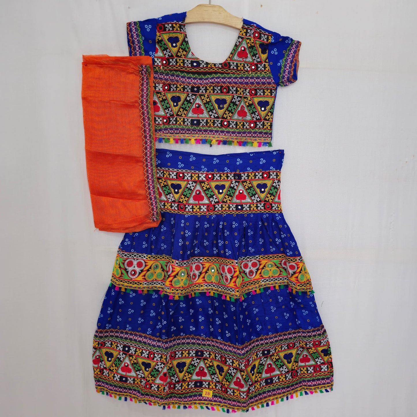 Girls - 3 Dot Bandhani Chaniya Choli