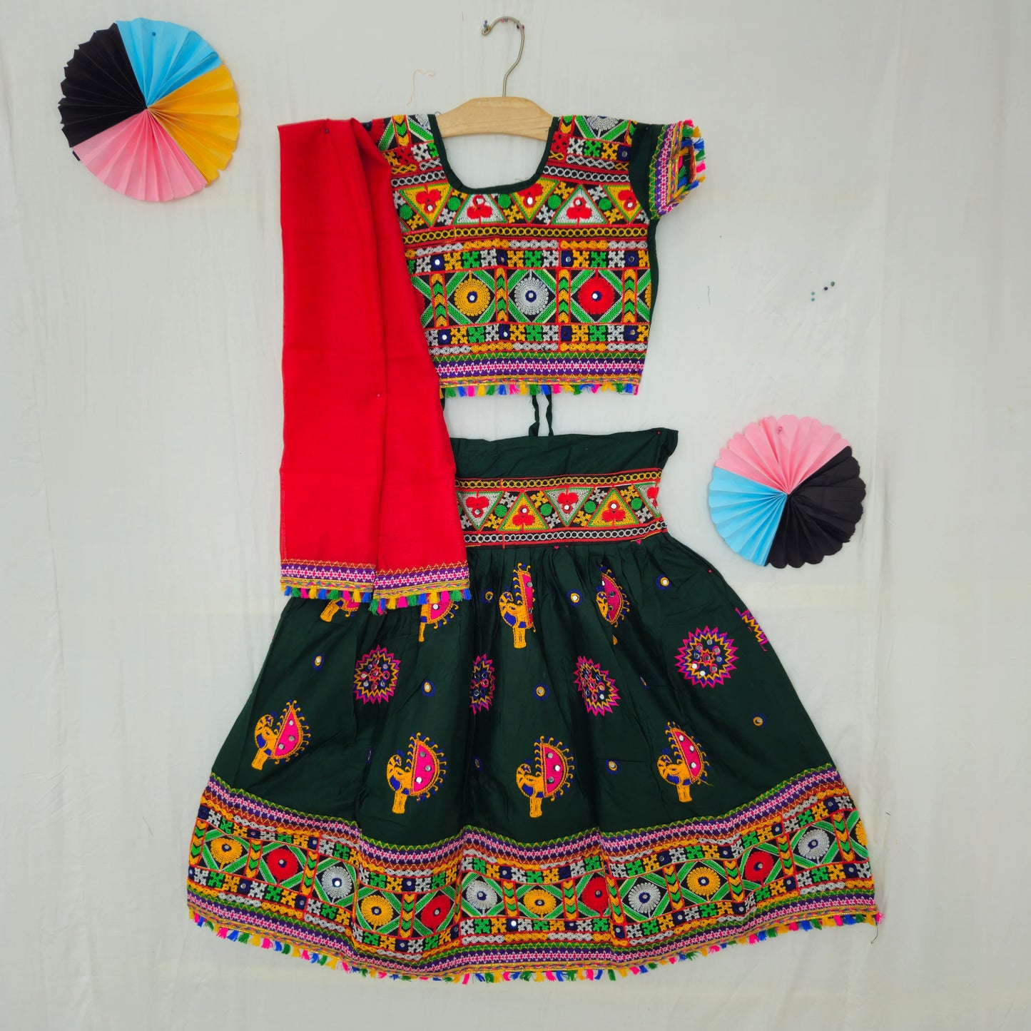 Girls - Peacock Work Chaniya Choli