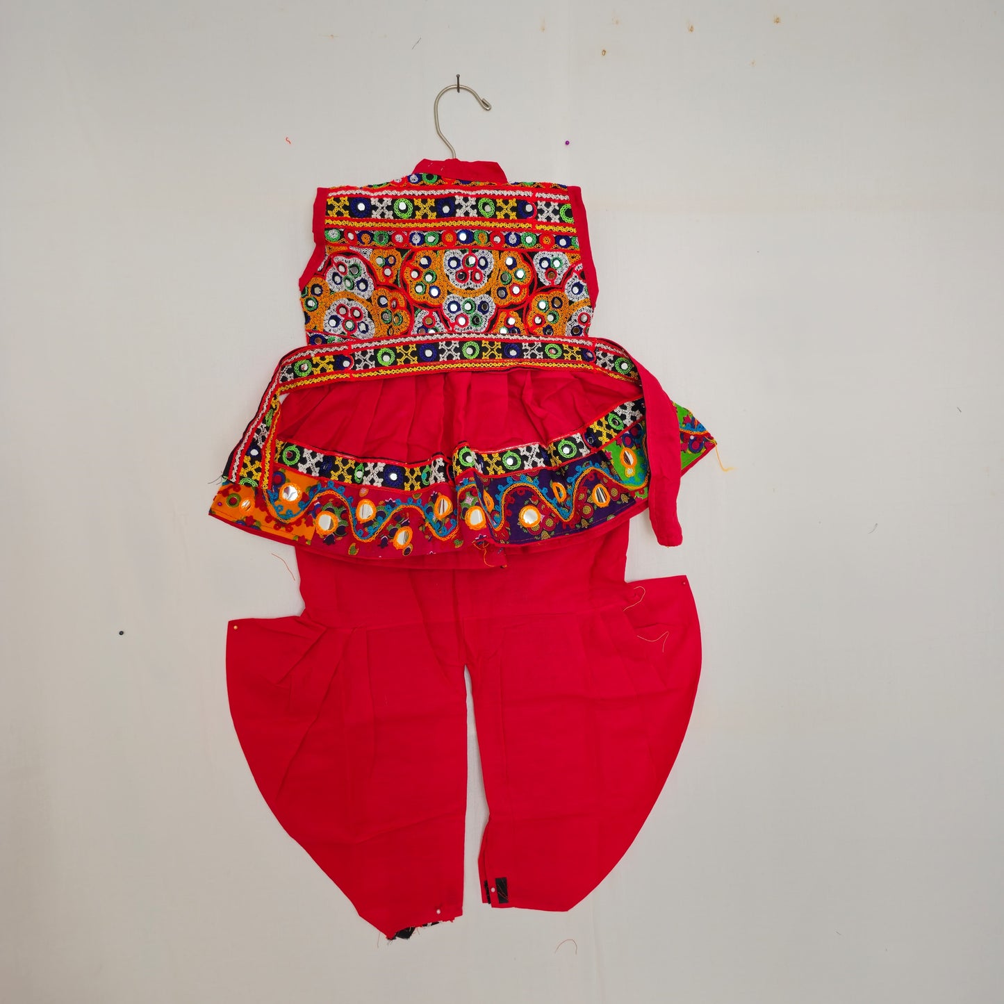 Kids - Multicolour Border Kediya