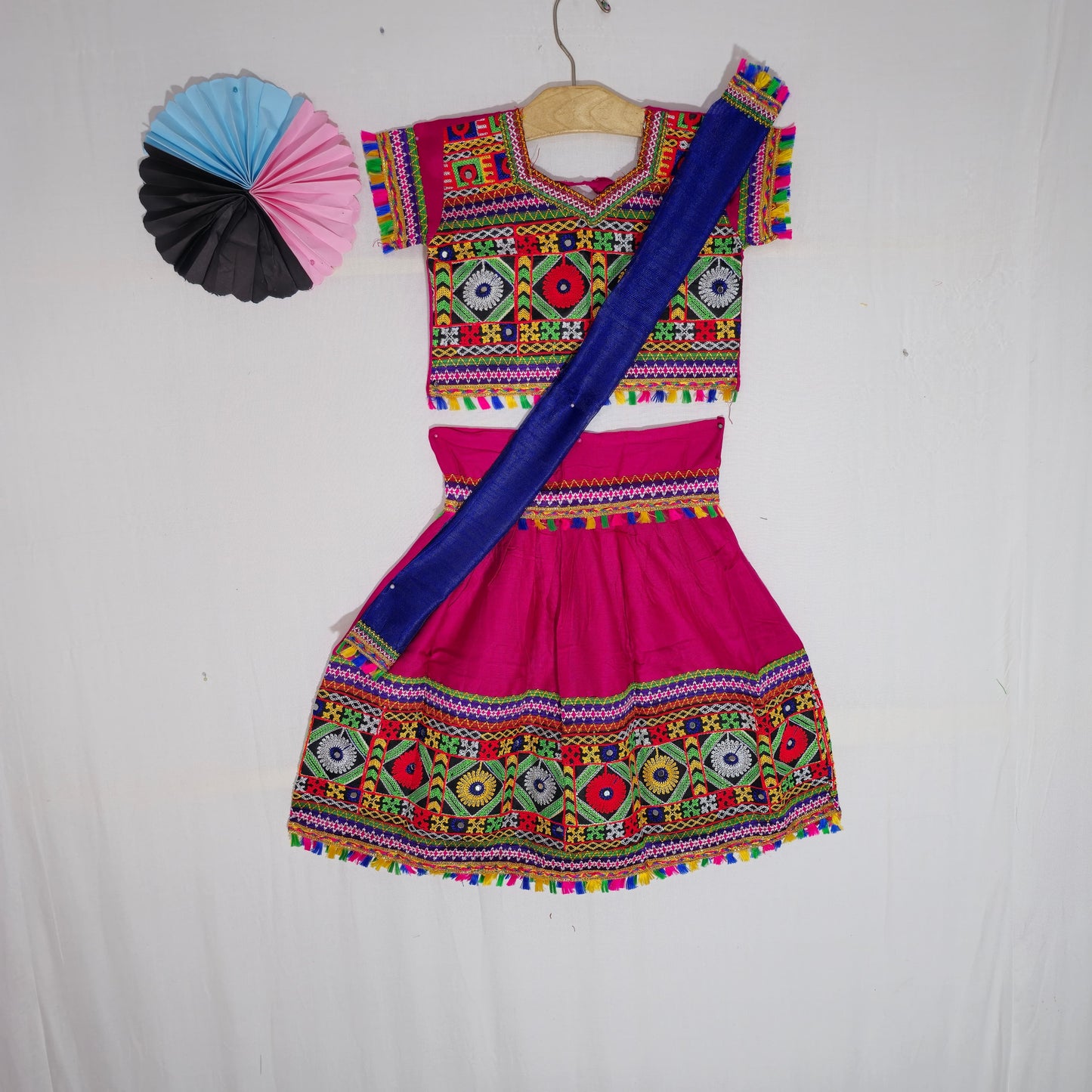 Girls - Plain Sleeve Chaniya Choli