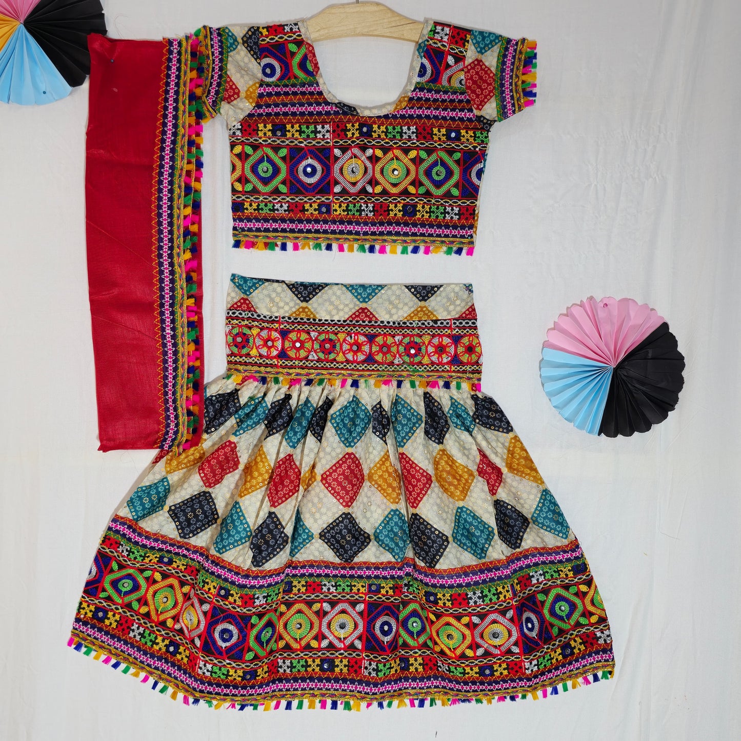 Girls - Capsule Print Chaniya Choli