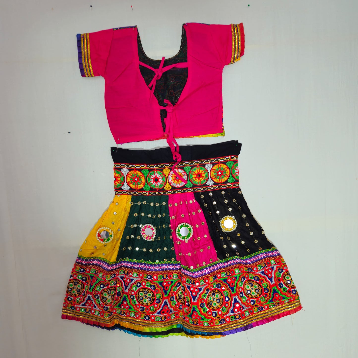 Girls - Bangadi Mirror Work Chaniya Choli