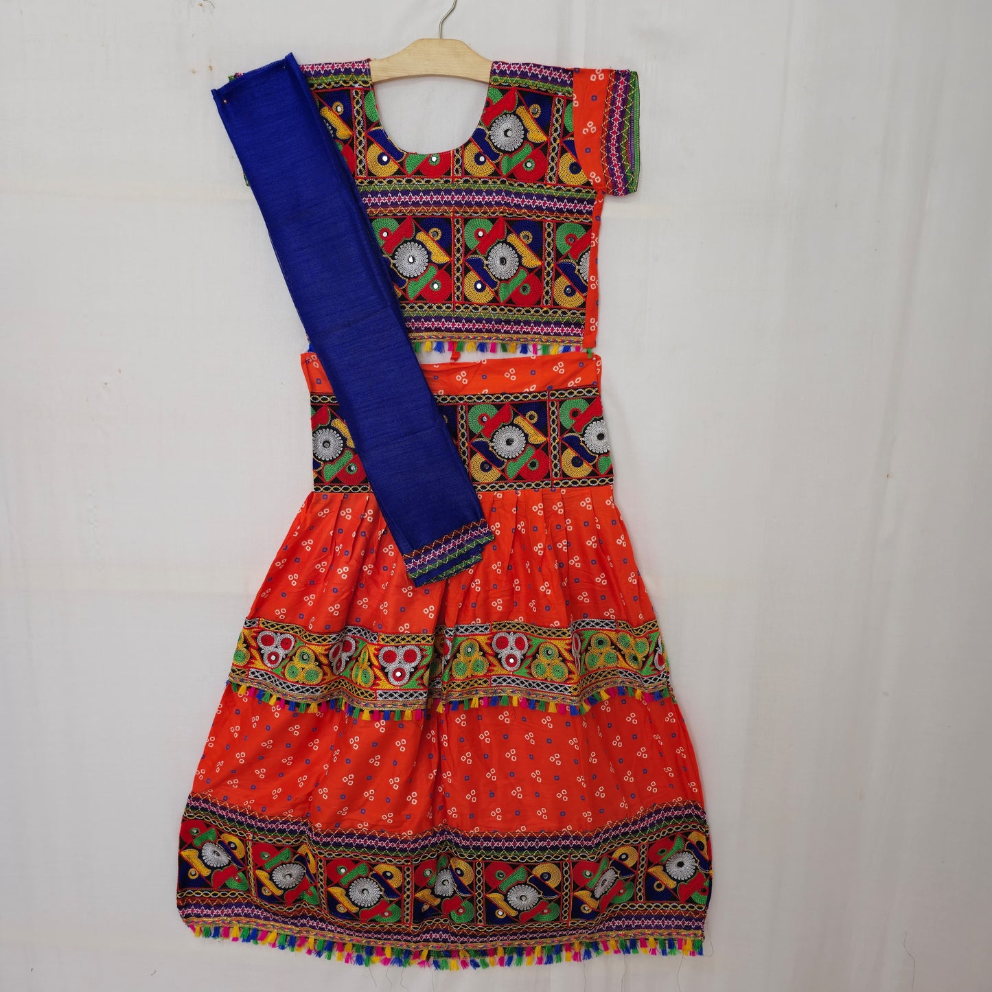Girls - 3 Dot Bandhani Chaniya Choli