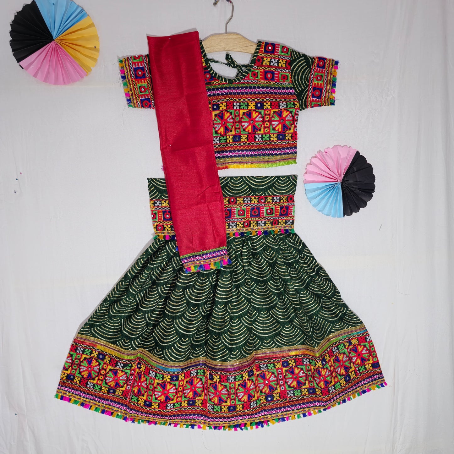 Girls - Bandhani Design Chaniya Choli