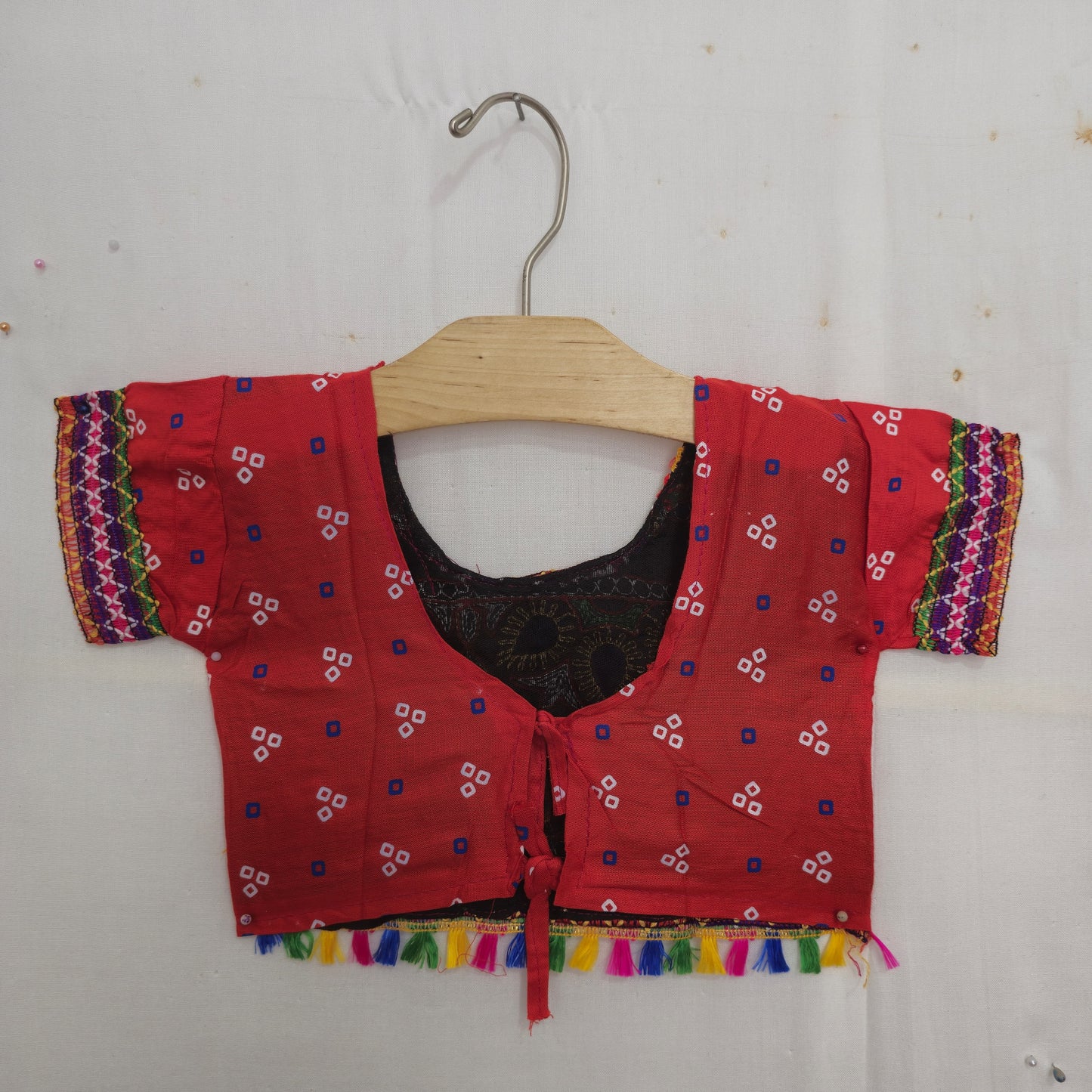 Girls - 3 Dot Bandhani Design Chaniya Choli