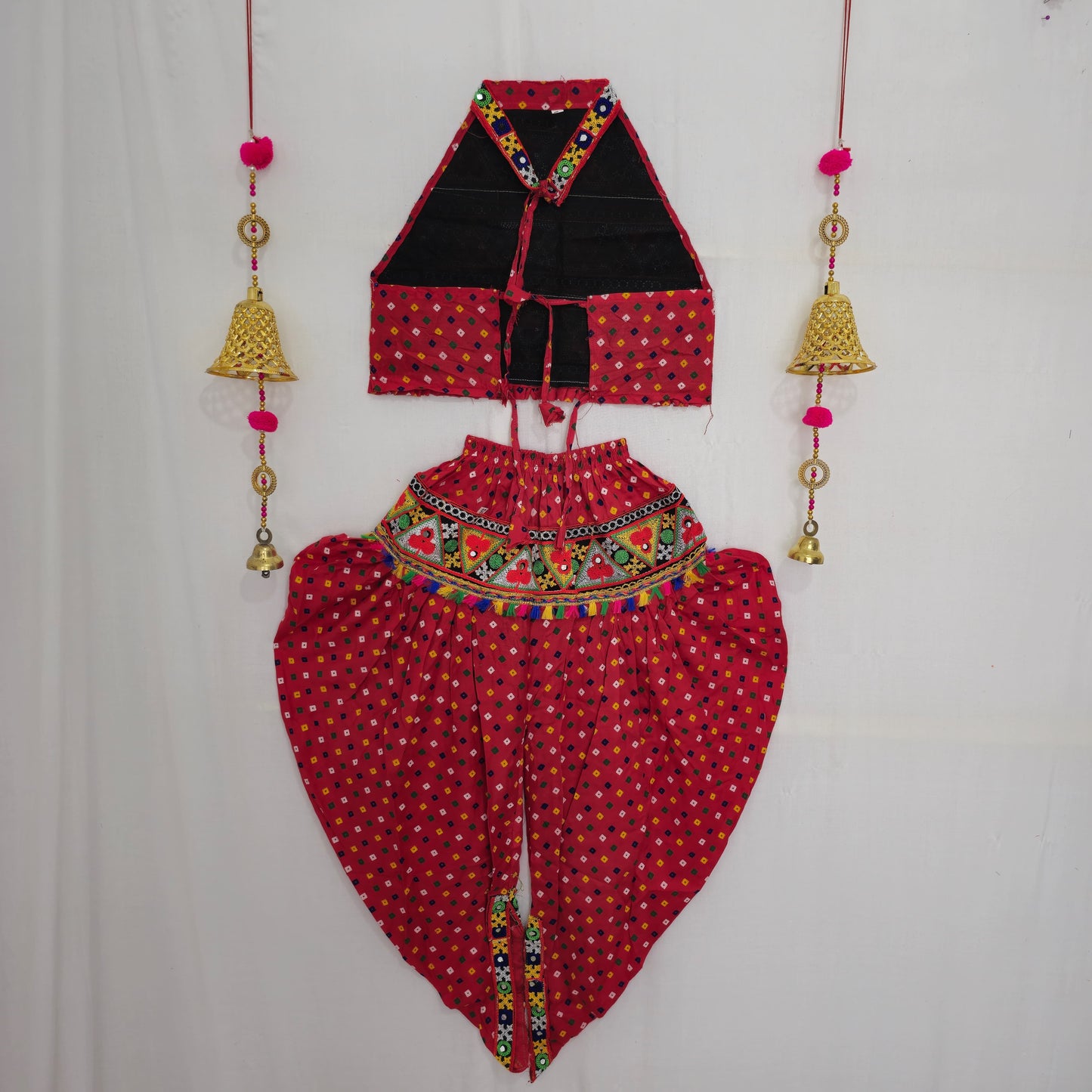 Girls - Single Dot Bandhani Dhoti