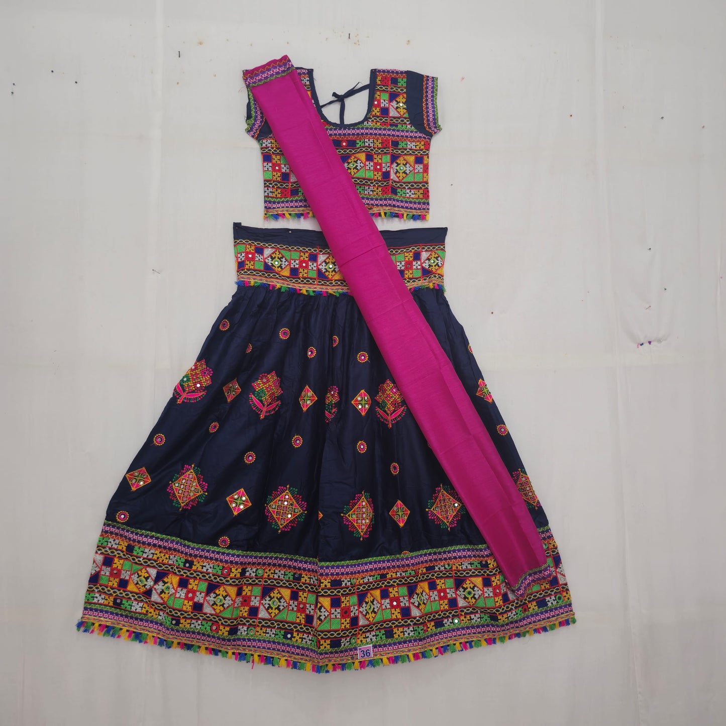 Girls - Circle Square Work Chaniya Choli