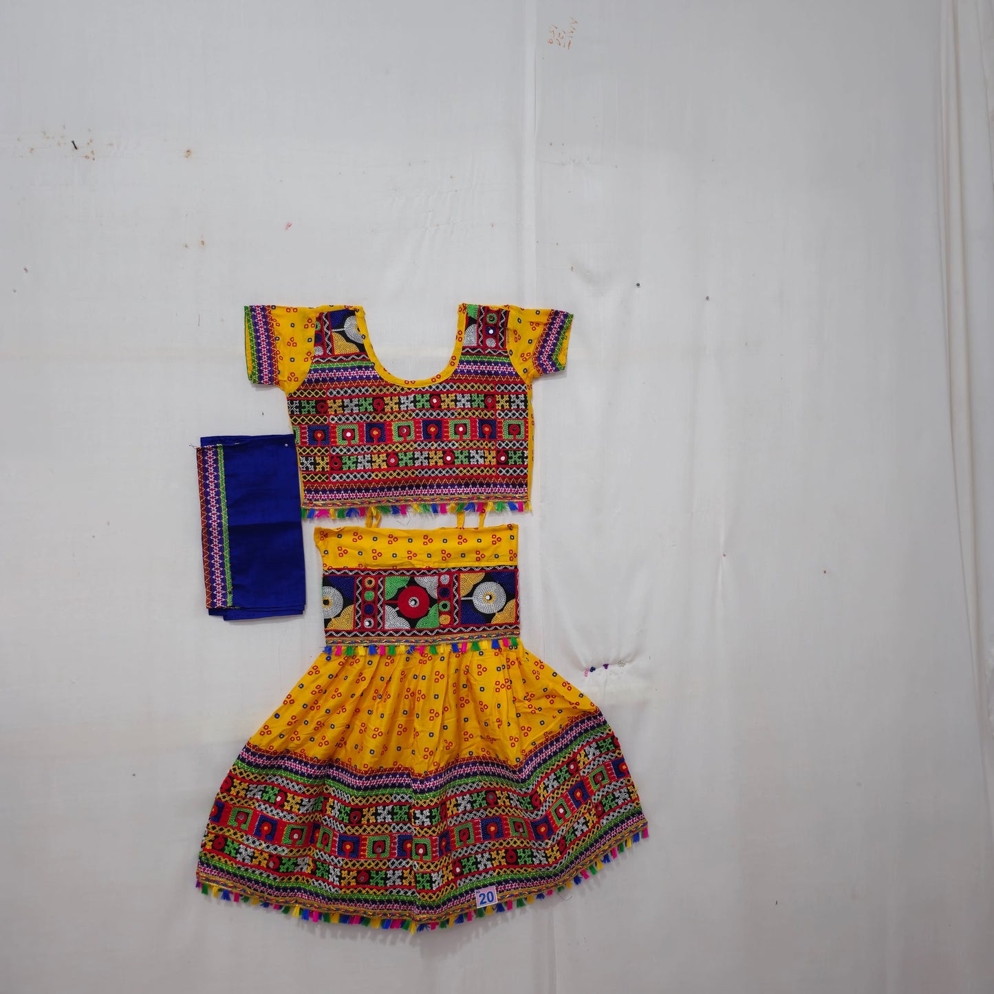 Girls - 3 Dot Bandhani Chaniya Choli