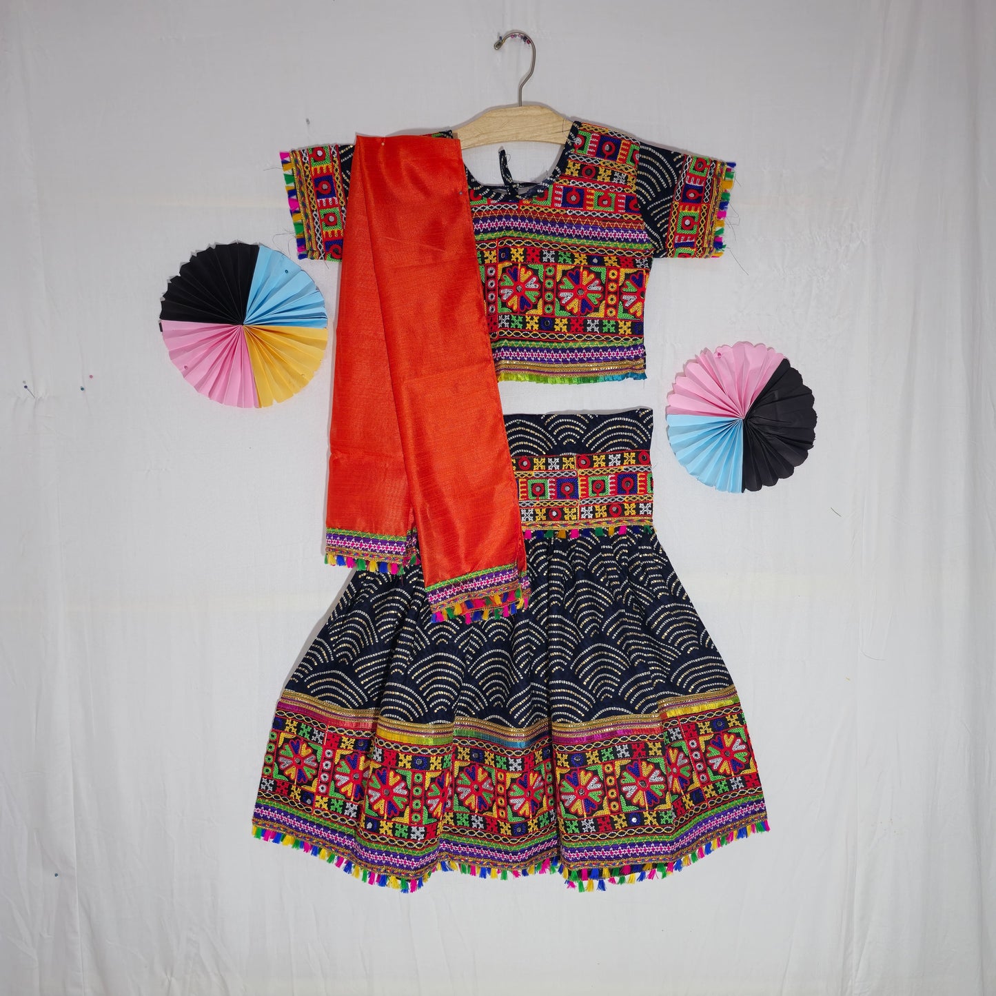 Girls - Bandhani Design Chaniya Choli