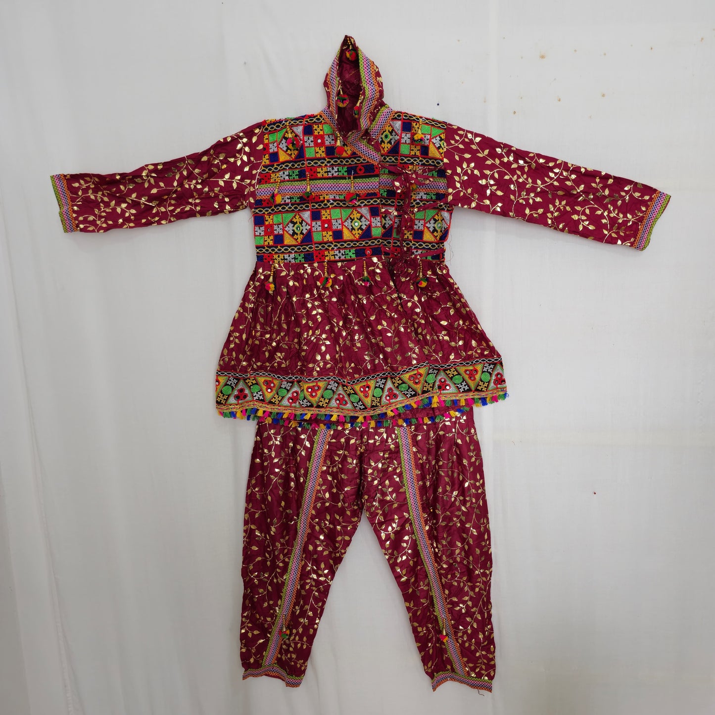Kids - Gold Print Kediya