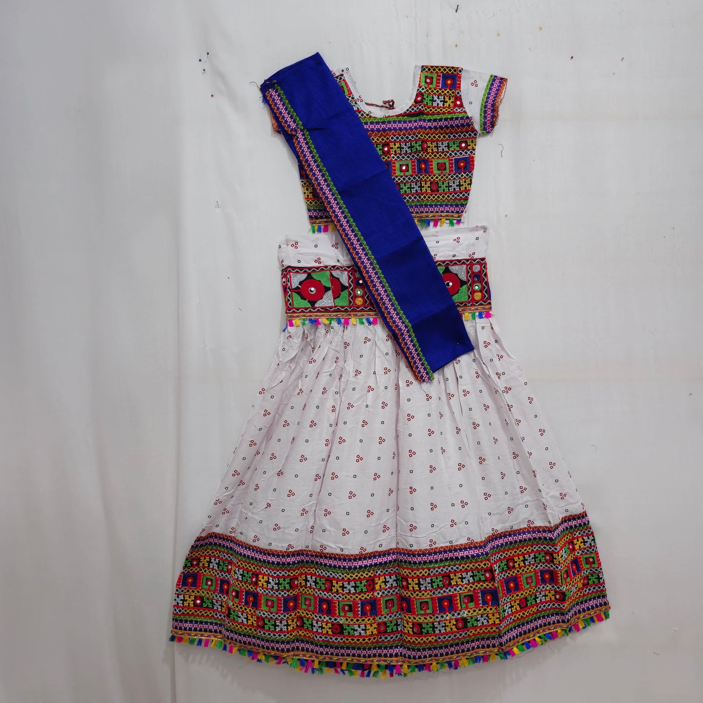 Girls - 3 Dot Bandhani Chaniya Choli