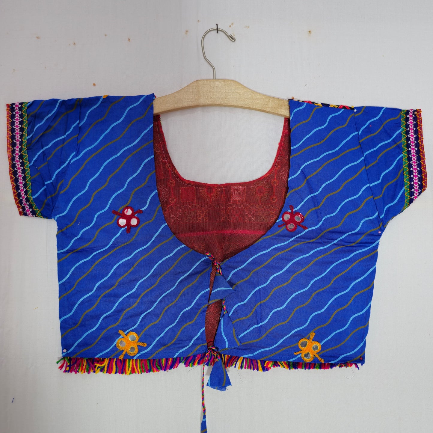 Women - Leheriya with Butta Design Chaniya Choli