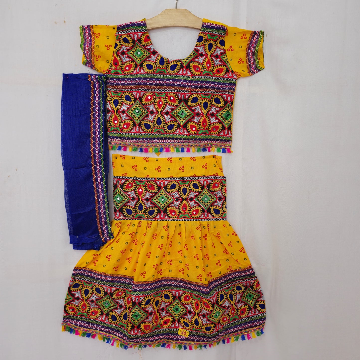 Girls - 3 Dot Bandhani Chaniya Choli