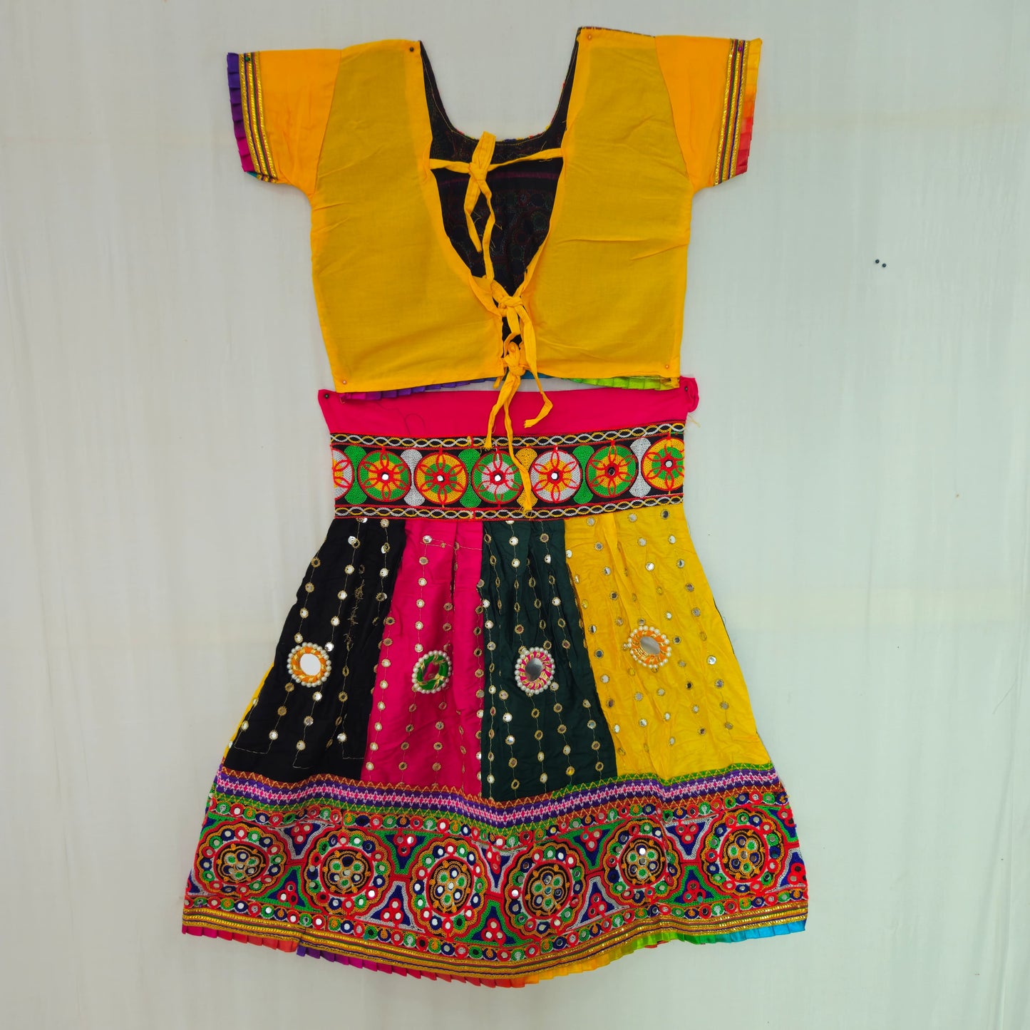 Girls - Bangadi Mirror Work Chaniya Choli