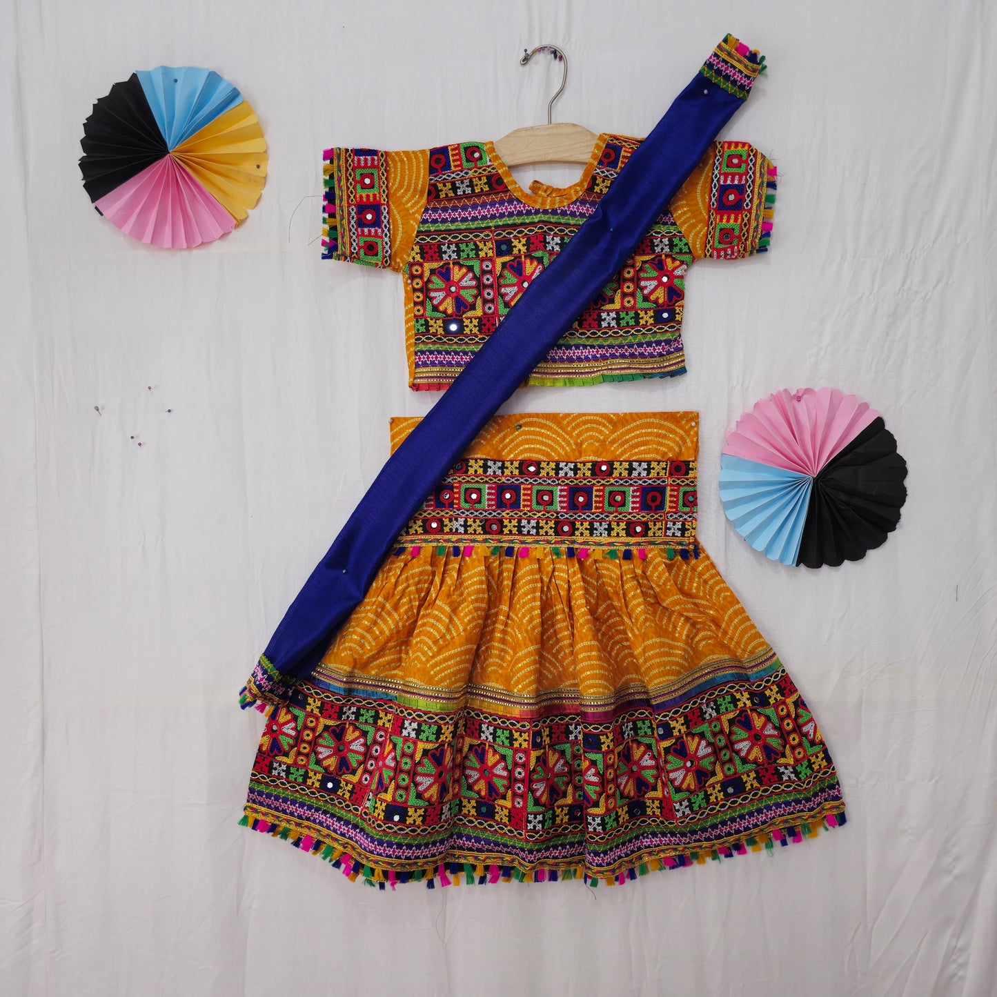 Girls - Bandhani Design Chaniya Choli