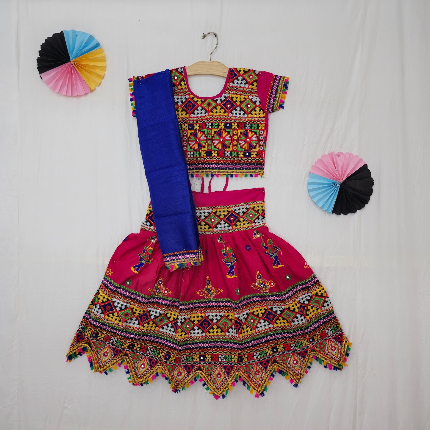 Girls - Dandiya Raas Dingli Design Chaniya Choli