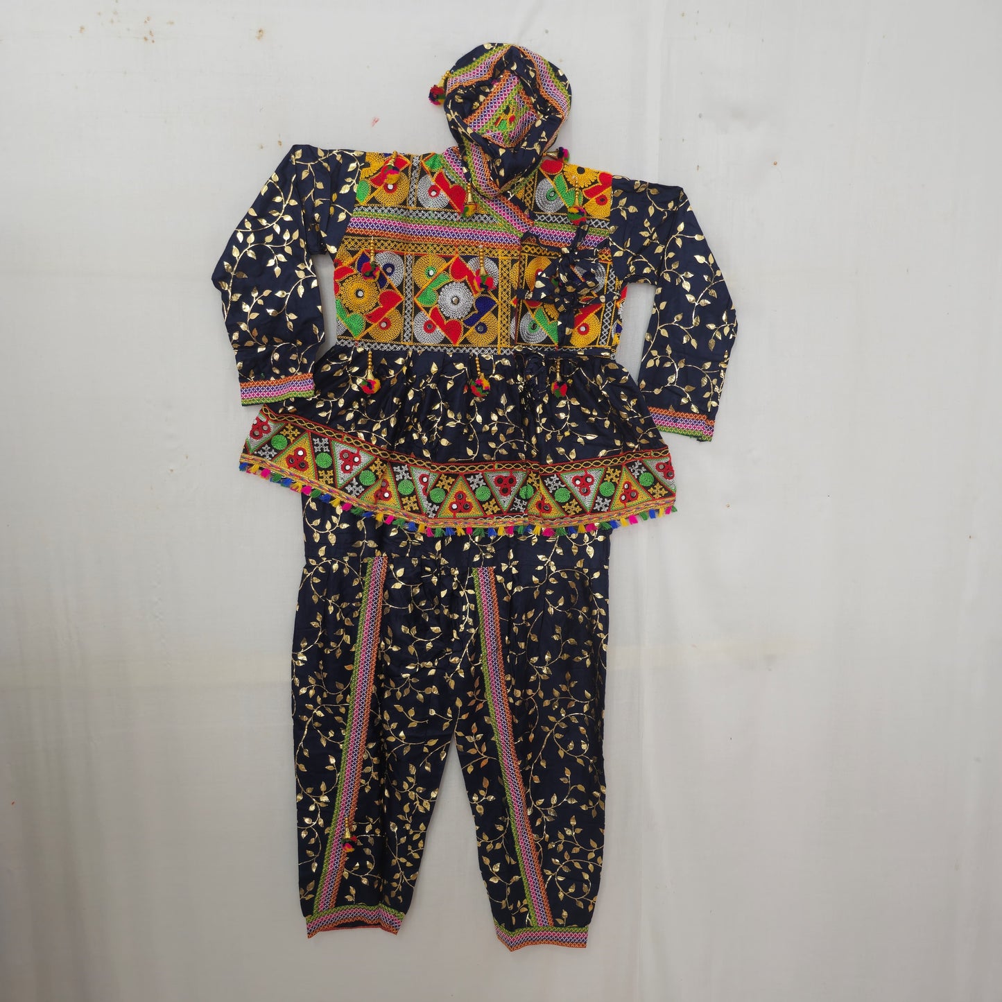 Kids - Gold Print Kediya