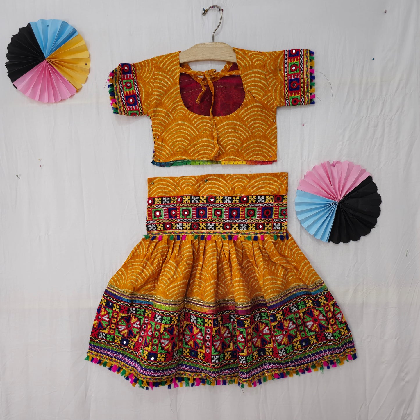 Girls - Bandhani Design Chaniya Choli