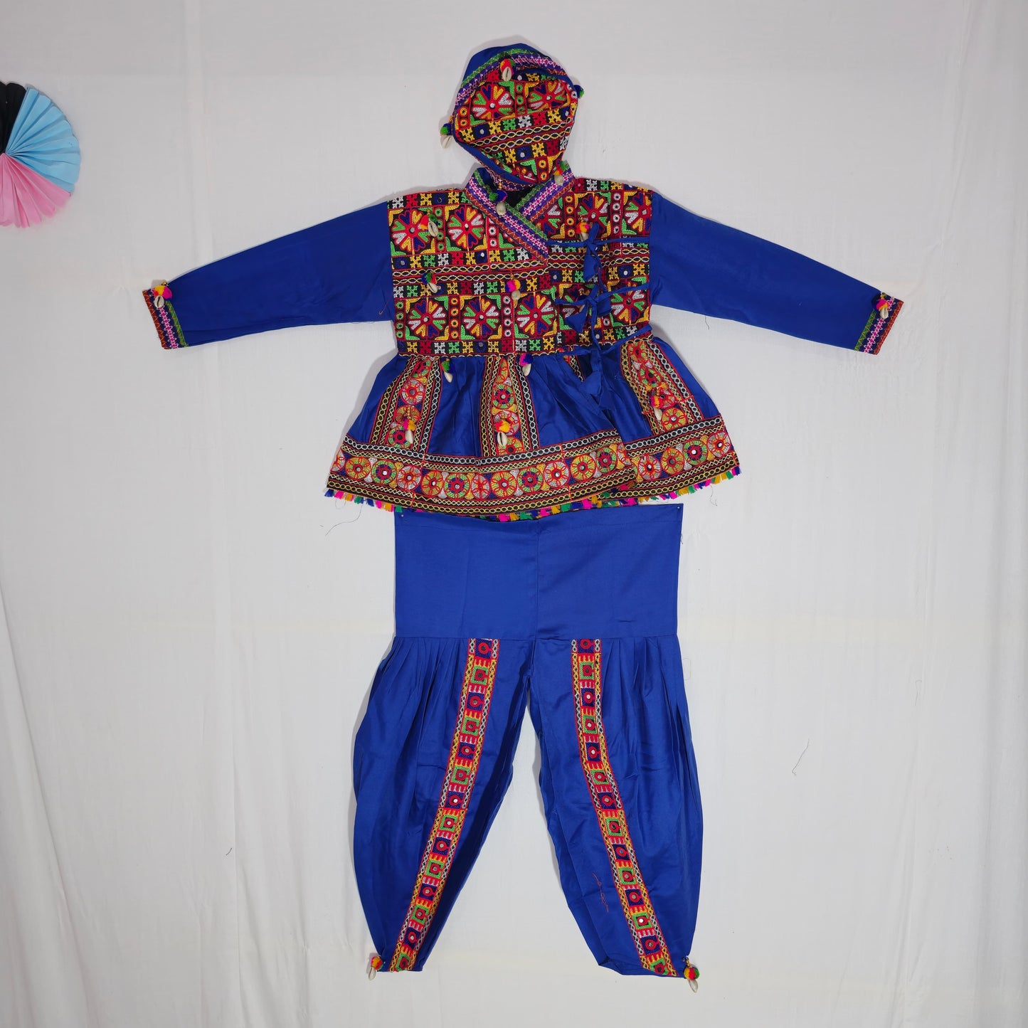 Kids - Full work Kediya with Half Patta