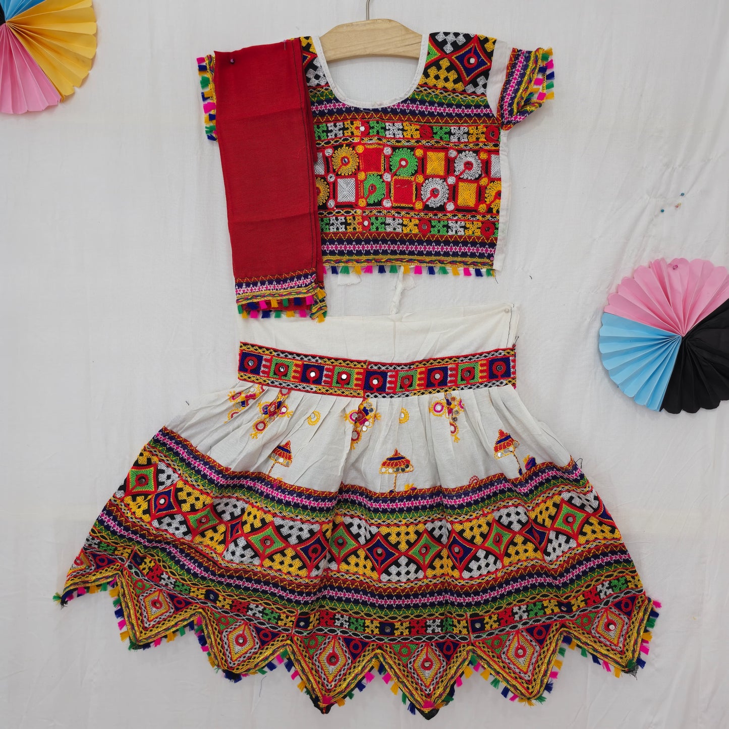 Girls - Dandiya Raas Dingli Design Chaniya Choli