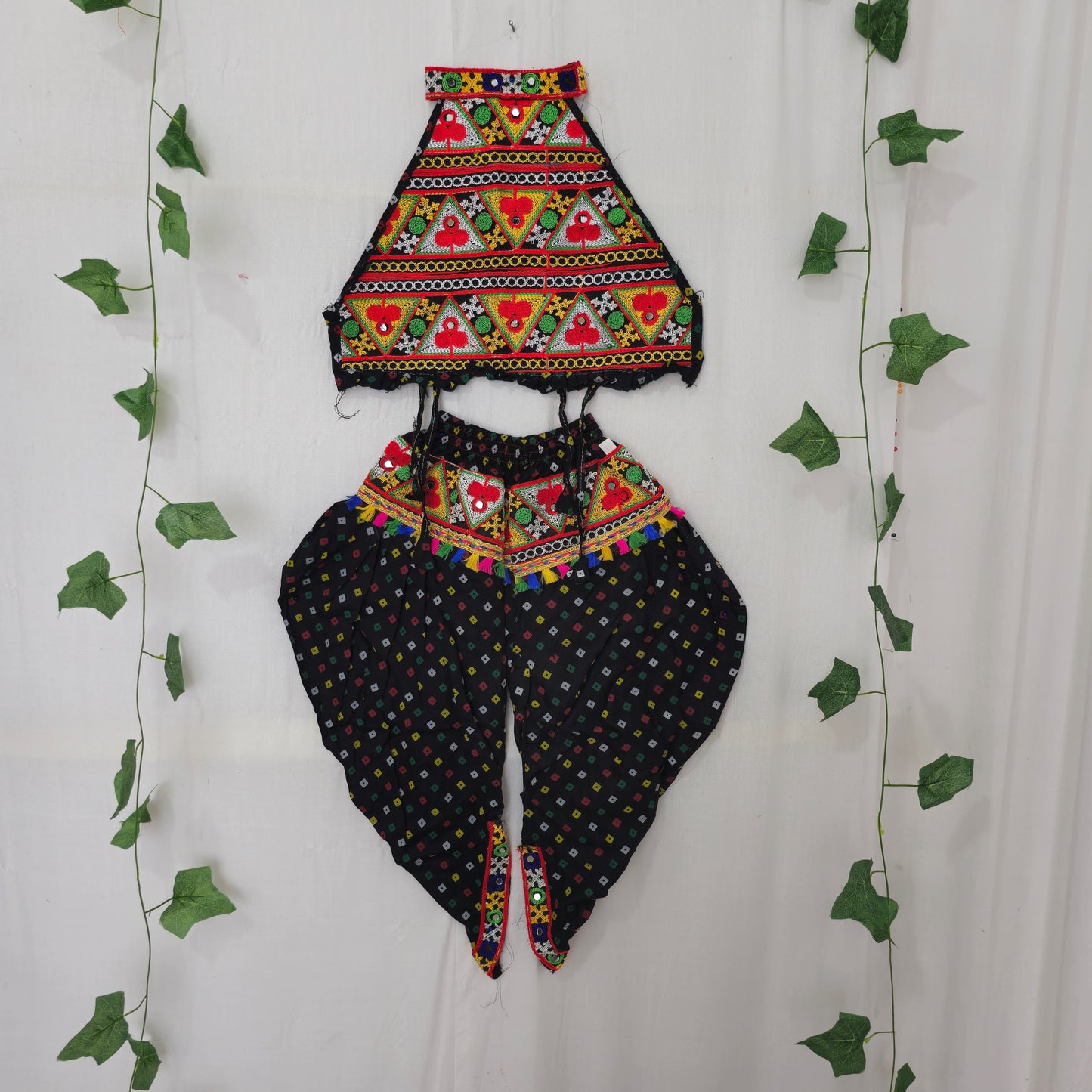 Girls - Single Dot Bandhani Dhoti