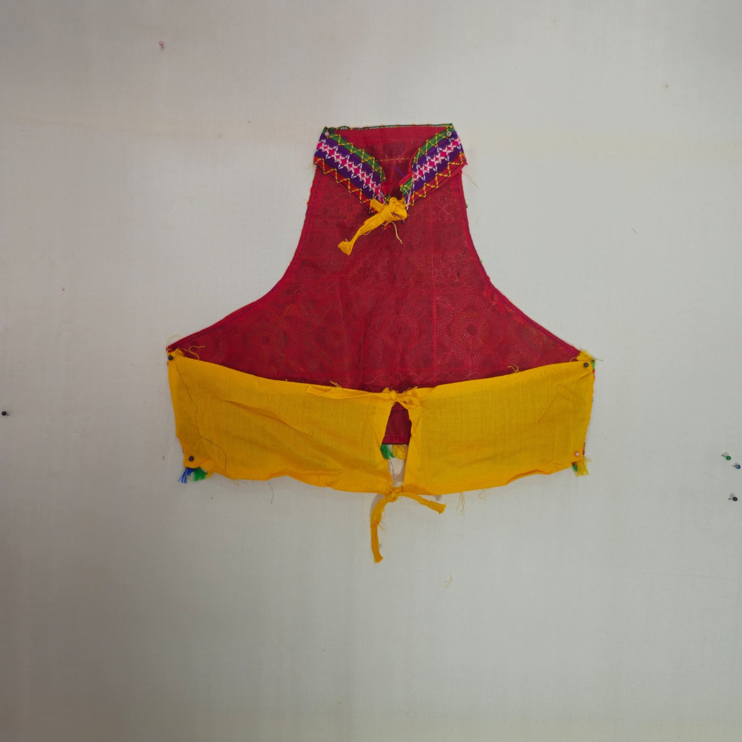 Girls - Sleeveless Center Border 3 Patta Chaniya Choli