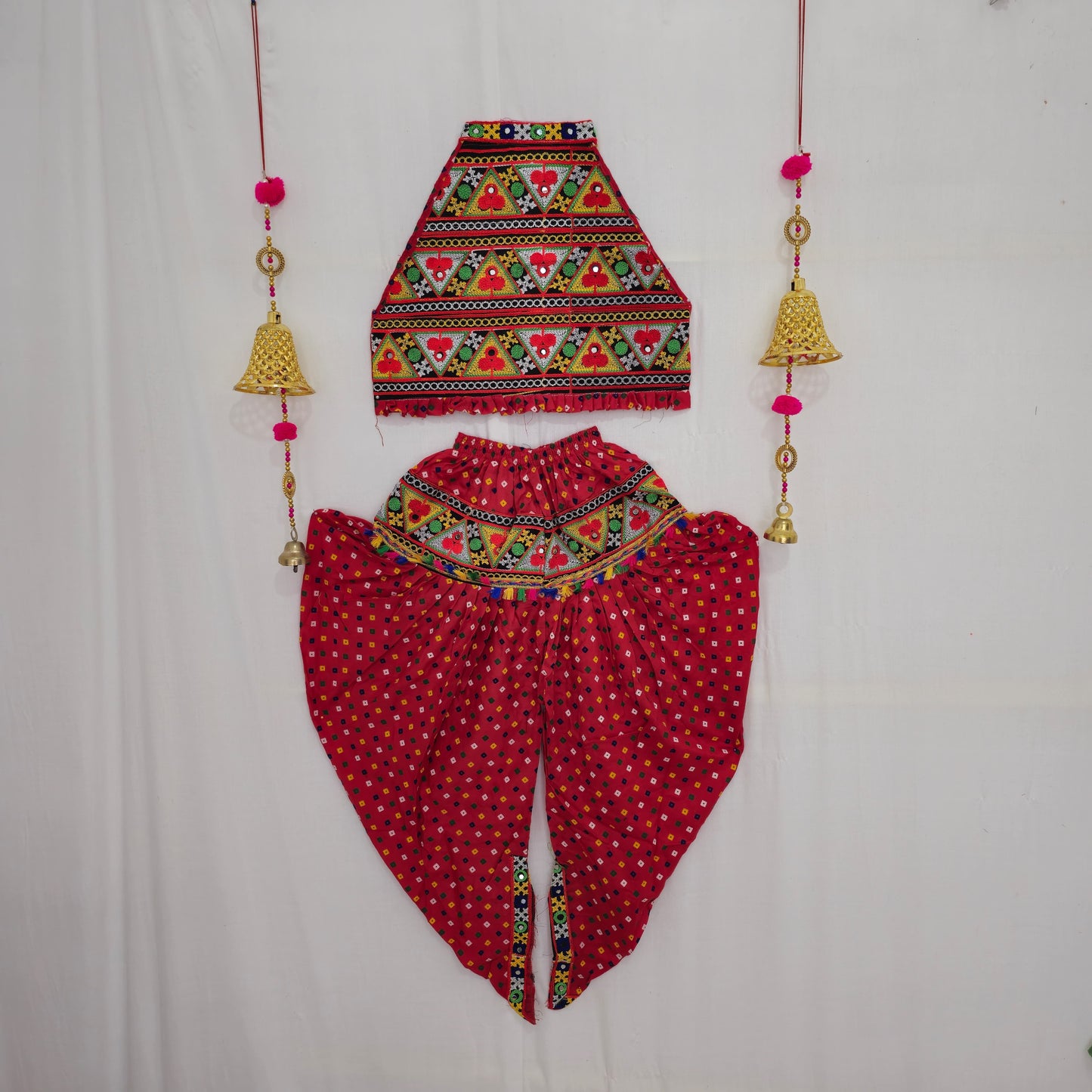 Girls - Single Dot Bandhani Dhoti