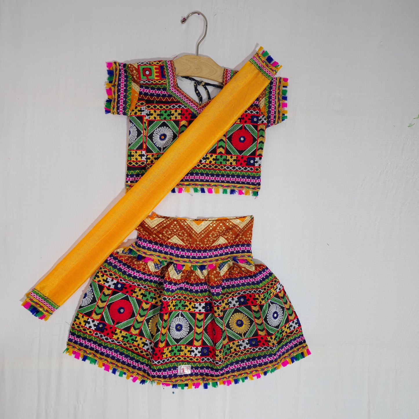 Girls - ZigZag Bandhani Chaniya Choli