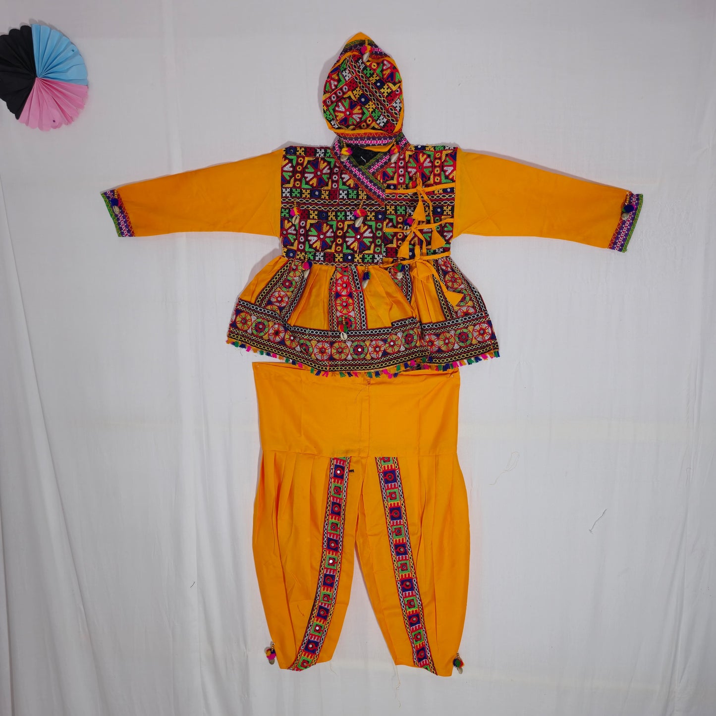 Kids - Full work Kediya with Half Patta
