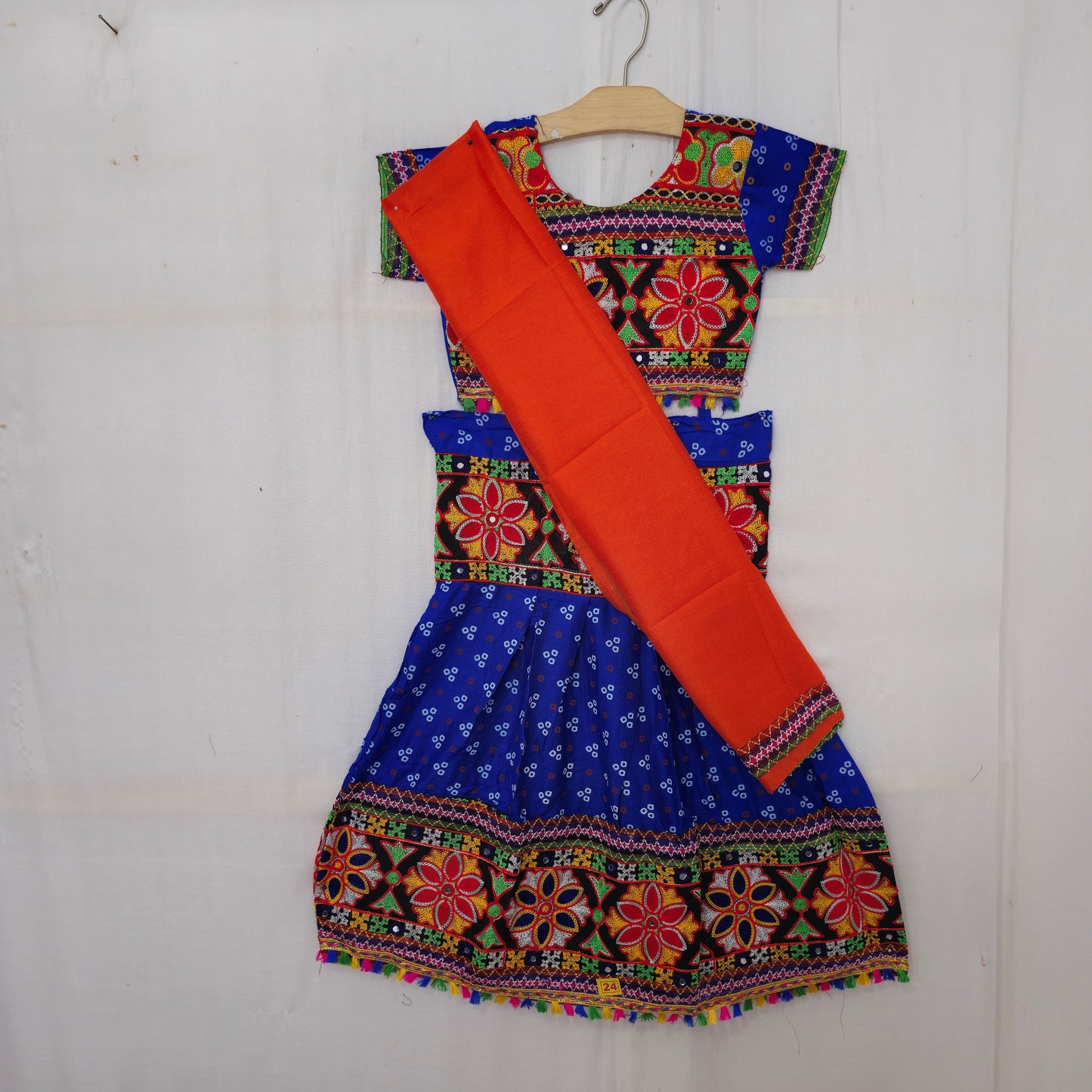 Girls - 3 Dot Bandhani Chaniya Choli