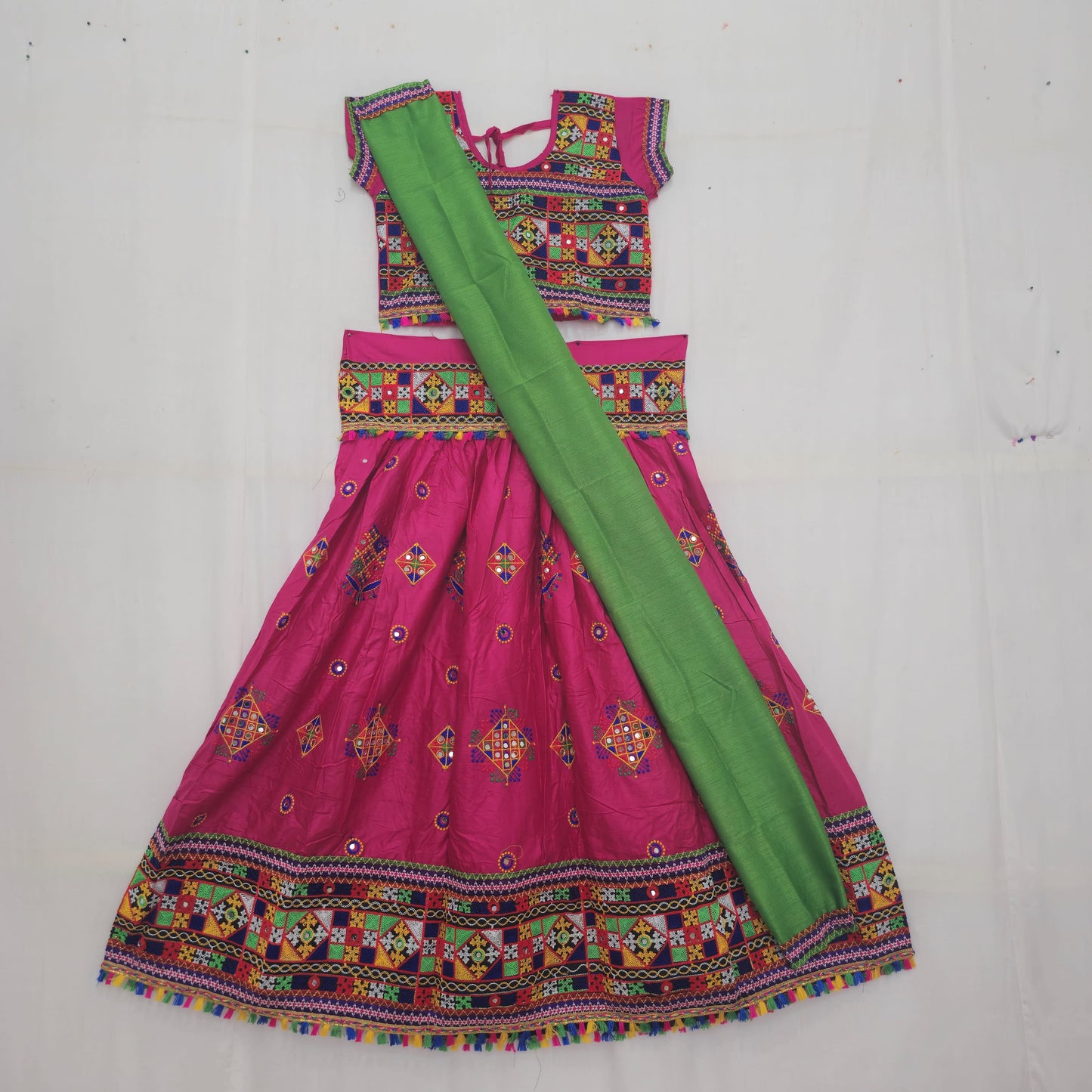 Girls - Circle Square Work Chaniya Choli