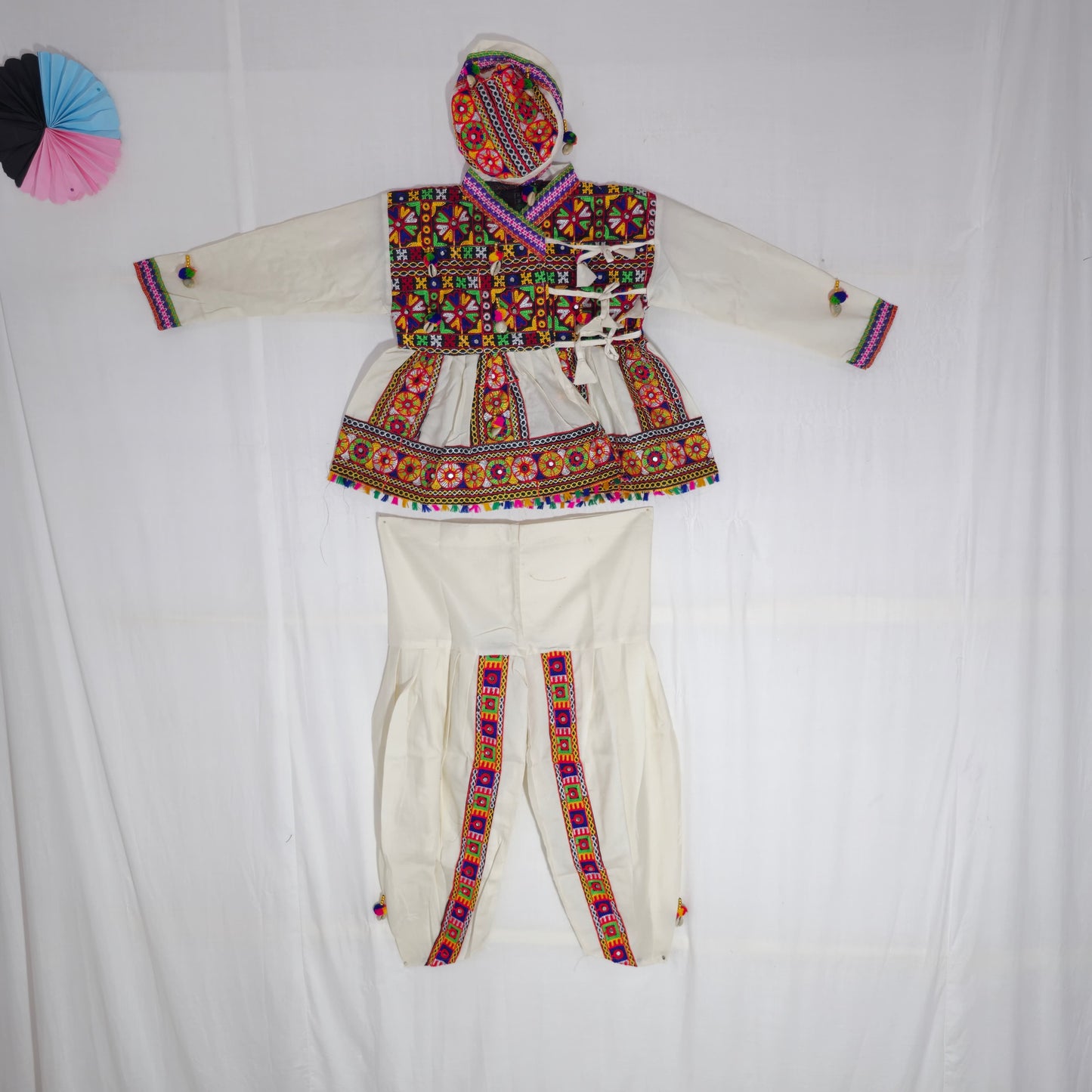 Kids - Full work Kediya with Half Patta