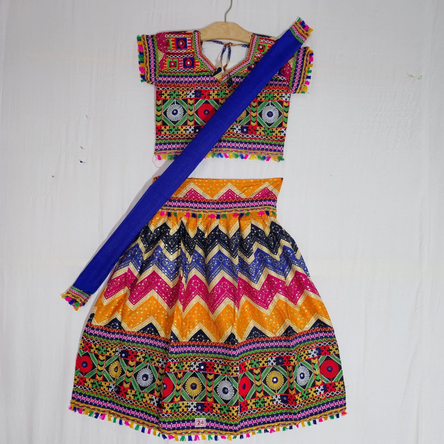 Girls - ZigZag Bandhani Chaniya Choli