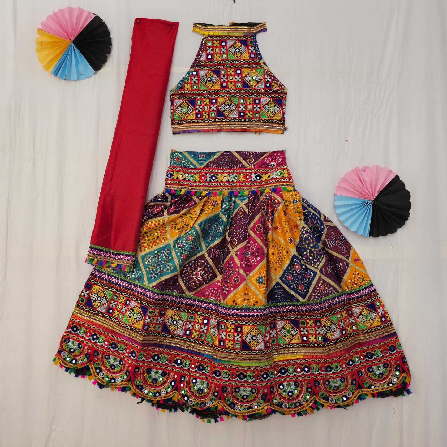 Girls - Square Box Patola Chaniya Choli