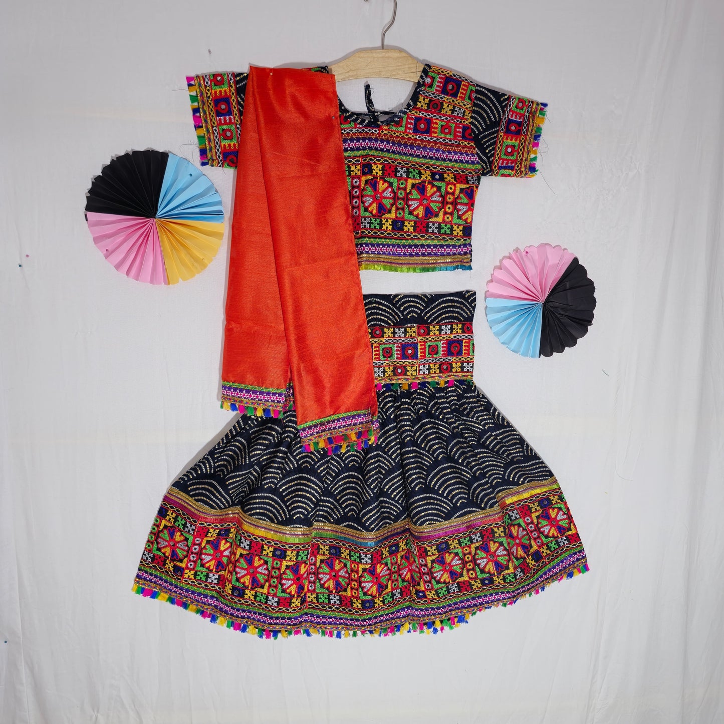 Girls - Bandhani Design Chaniya Choli