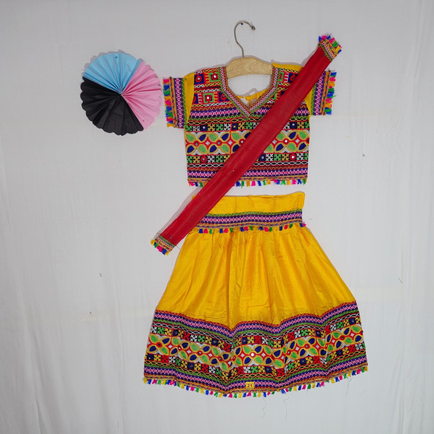 Girls - Plain Sleeve Chaniya Choli