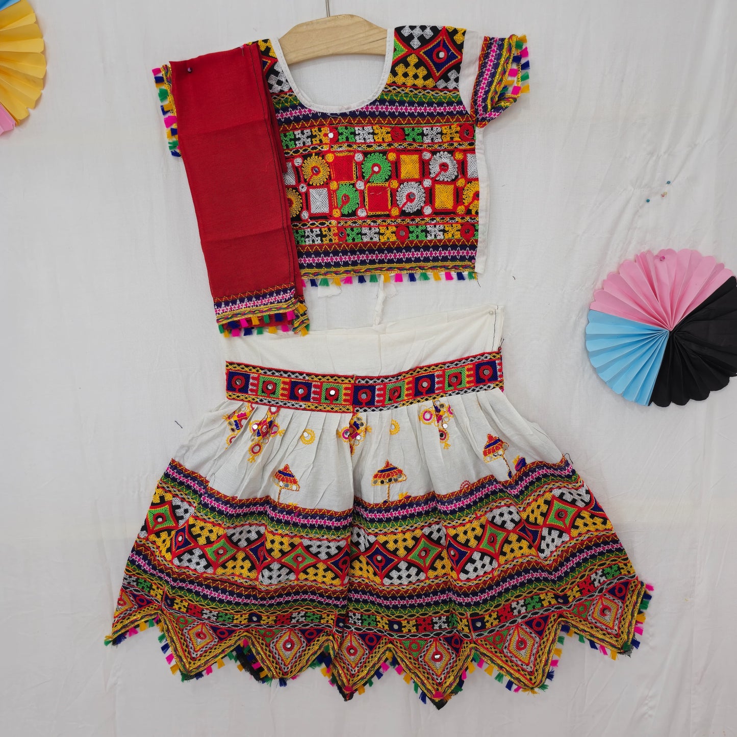 Girls - Dandiya Raas Dingli Design Chaniya Choli